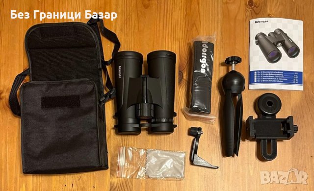 Нов Бинокъл с Върхова Яснота и Стабилност + Адаптер за Смартфон, снимка 8 - Екипировка - 44156177