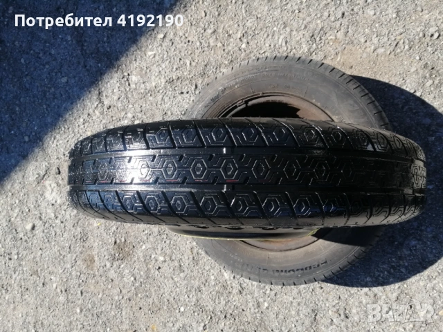 Здравейте! Предлагам за продажба резервна гума тип патерица за Ауди А4 Б7 , снимка 5 - Гуми и джанти - 53796322