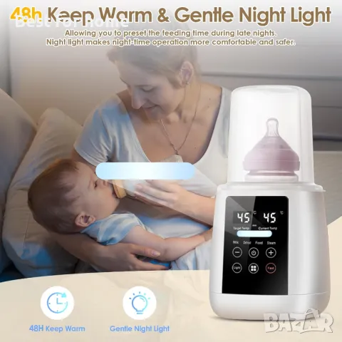 Електрически нагревател, стилизатор за шишета HyAdierTech 6 в 1, снимка 4 - Стерилизатори - 50390569