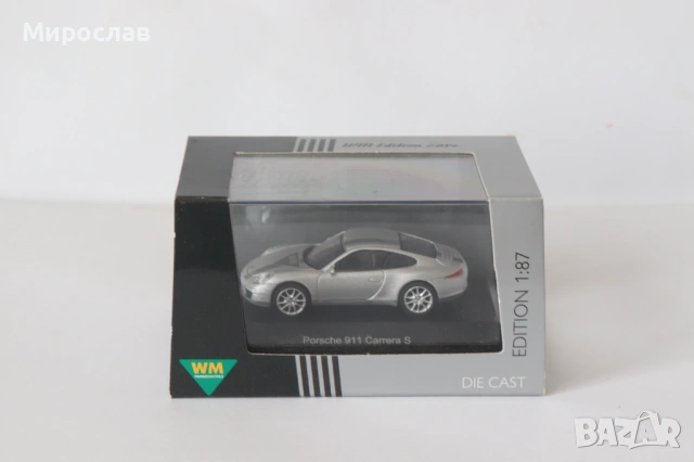 SCHUCO H0 1/87 PORSCHE 911 CARRERA КОЛИЧКА МОДЕЛ
