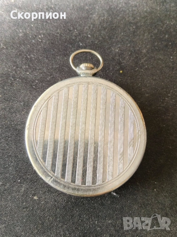 Джобен часовник - Молния - СССР - 15 РУБИНА - Челябинска - ПЕРФЕКТЕН, снимка 4 - Джобни - 47156792