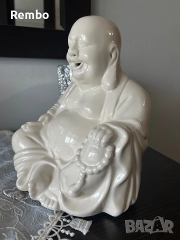 Порцеланова статуетка на Буда, снимка 2 - Антикварни и старинни предмети - 51589613