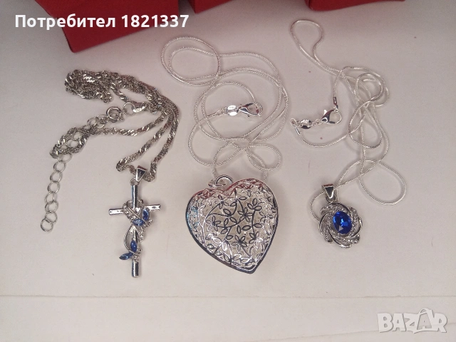 Лот колиета, снимка 9 - Бижутерийни комплекти - 53379654