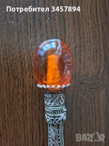 Старинно сребърно филигранно цигаре, снимка 3 - Антикварни и старинни предмети - 49386561