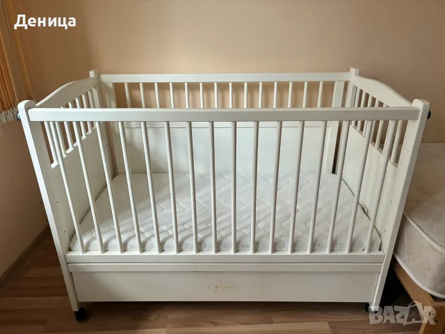 Бебешка кошара Арбор + матрак Екон бебе 120/60