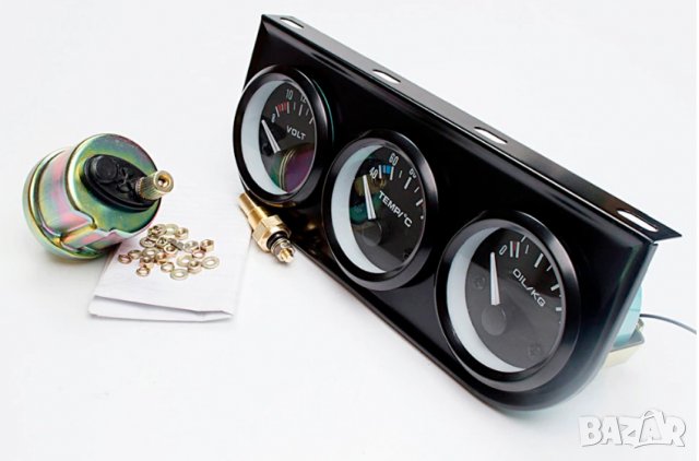 Стрелкови измервателен уред комплект антифриз , вода / налягане / напрежение., снимка 2 - Части - 38988534