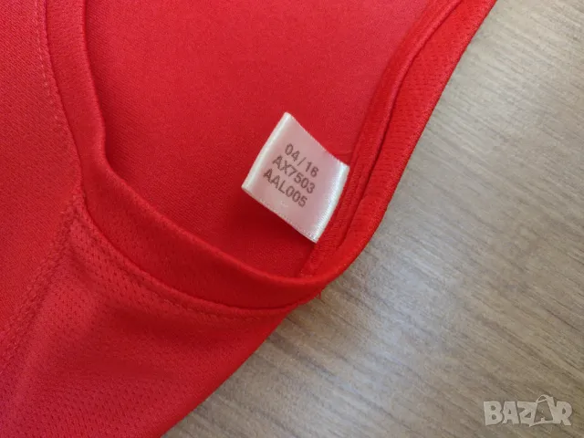 Benfica Lissabon / Adidas - мъжка футболна фланелка на Бенфика Лисабон, снимка 7 - Спортни дрехи, екипи - 47930167