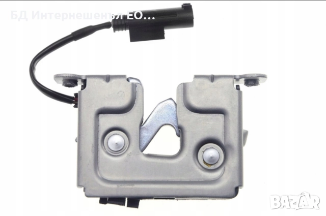 51237008755 Заключващ механизъм за преден капак, BMW, E90 E91 E92 E60 E61, 2 ПИН, снимка 3 - Части - 52840867