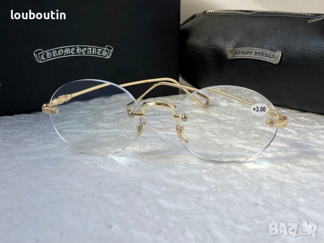 очила с диоптър CHROME HEARTS очила за четене диоптър +1+1,5+2+2,5+3+3,5+4, снимка 7 - Слънчеви и диоптрични очила - 36322555