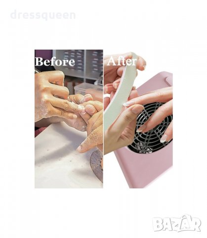 3190 Прахоуловител за маникюр с филтър торбичка, снимка 6 - Продукти за маникюр - 34236325