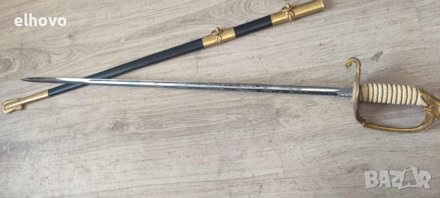 Испанска сабя ''Fabrica Bermejo Toledo Spain", снимка 2 - Антикварни и старинни предмети - 52411732