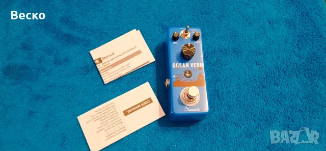 Продавам Реверб Ефект за китара Ocean Verb - Нов! , снимка 3 - Китари - 56324894