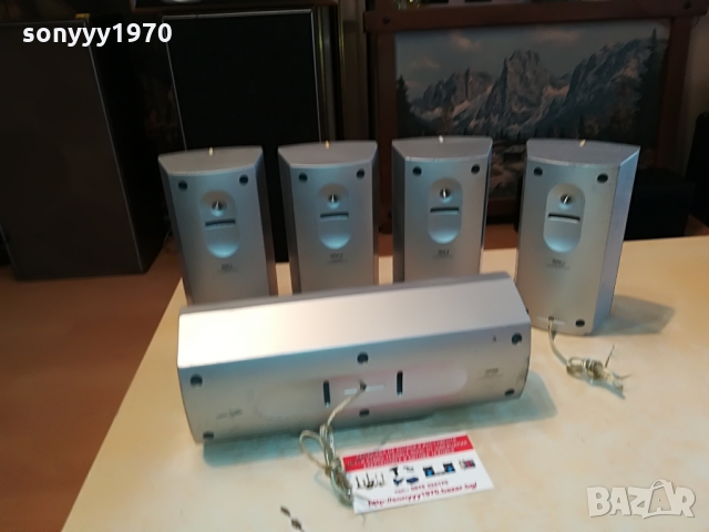 philips center+front x2+surround x2 speakers 1403221658, снимка 7 - Тонколони - 36102915