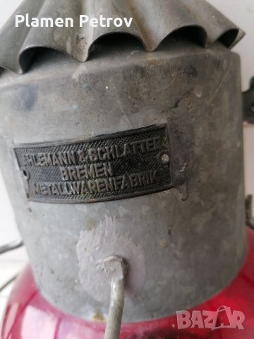 Корабен фенер и шевна машина JOHKER&RUH, снимка 12 - Антикварни и старинни предмети - 41264124