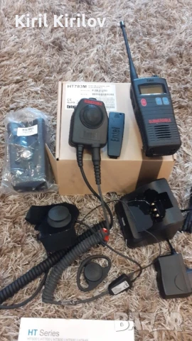UHF радиостанции ENTEL HT783M Submersible 2 бр, снимка 11 - Друга електроника - 50646665