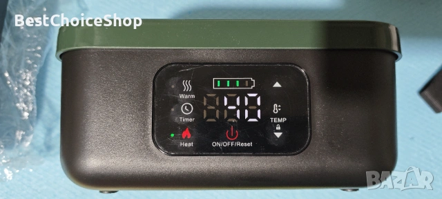 Electric Smart Lunch Box 1L, Rechargeable Self-Heating, 60W Thermo Lunch Box for Hot Food model BX88, снимка 11 - Друга електроника - 53145614