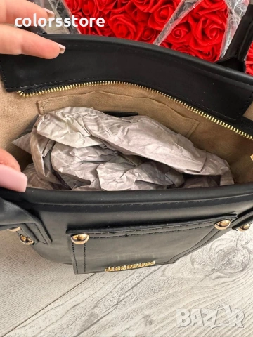Черна чанта Jacquemus/IM98v, снимка 4 - Чанти - 53660288