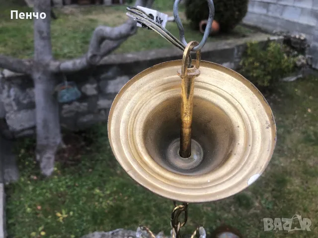 старинен кристален полилей , снимка 4 - Антикварни и старинни предмети - 48331665