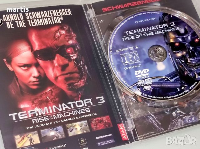 Terminator 3: Rise of the Machines DVD/Бг.суб./, снимка 2 - DVD филми - 41063959
