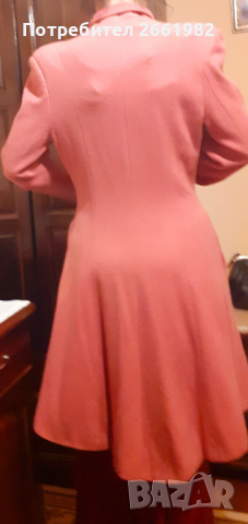 Красиво розово палто, снимка 3 - Палта, манта - 36208931