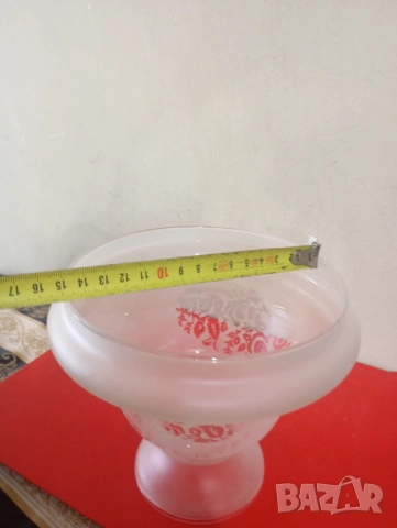 Куполно стъклен за лампа, снимка 3 - Настолни лампи - 53777829