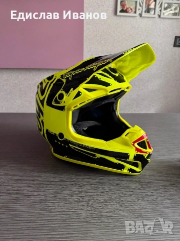 Каска Troy lee Se4 + Очила 100% Armega, снимка 4 - Аксесоари и консумативи - 53459900