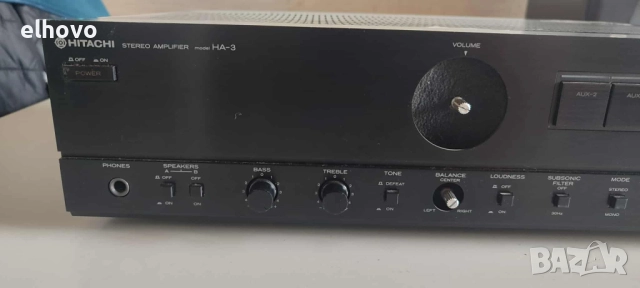 Стерео усилвател Hatachi HA-3, снимка 5 - Ресийвъри, усилватели, смесителни пултове - 51604140