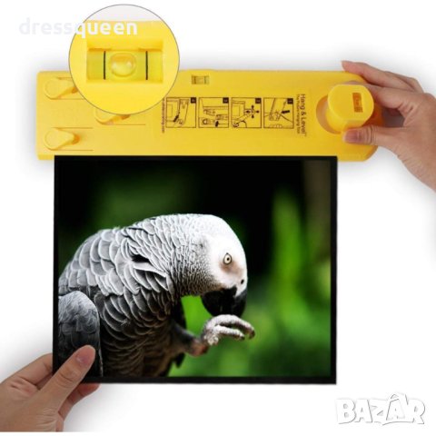 4028 Уред нивелир за равномерно и точно поставяне на снимки и картини, снимка 4 - Измервателни инструменти - 42168068