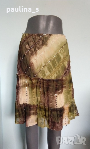 Три различни броя / Пола с пайети "Sensation" pour elle, "Tally Weil" и "Shein" , снимка 3 - Поли - 36264335