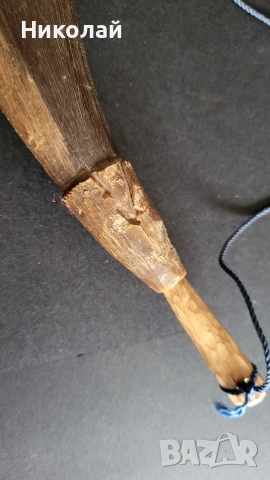 Стара барутница, барутник от Рог , снимка 2 - Антикварни и старинни предмети - 52641825