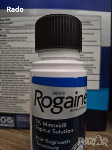 Rogaine Men’s Extra Strength 5% Minoxidil / Миноксидил– 2 бр., снимка 5 - Продукти за коса - 56239575