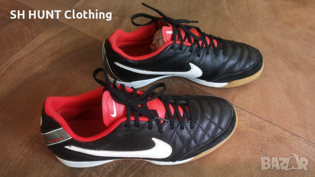 NIKE TIEMPO Leather Footbal Shoes Размер EUR 43 / U 8,5 за футбол естествена кожа 137-14-S, снимка 2 - Футбол - 52652077