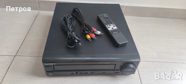 Видео SONY VHS , снимка 2 - Плейъри, домашно кино, прожектори - 53253722