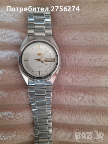 Мъжки часовник SEIKO 5, снимка 5 - Мъжки - 53780589