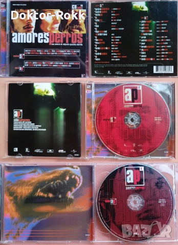 Music From The Motion Picture - A Knight's Tale 2018 + Amores Perros [2000, 2 CD], снимка 2 - CD дискове - 52807438