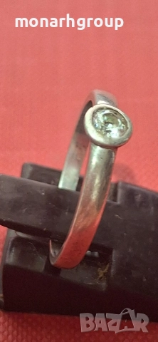 Сребърен пръстен, снимка 2 - Пръстени - 52684556