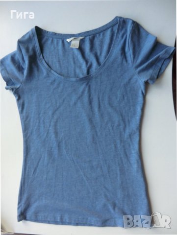 синя тениска НМ, снимка 1 - Тениски - 39894456