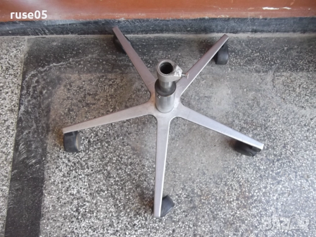 Кръстачка с колелца и амортисьор за офис стол, снимка 2 - Столове - 51458181