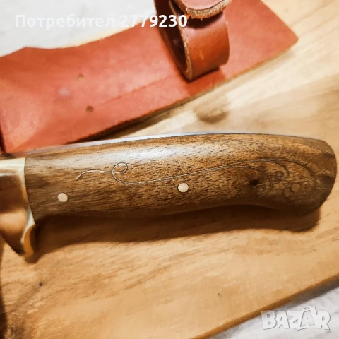Нож ръчна изработка на Майстор П.Неделев Нов, снимка 16 - Ножове - 50885874