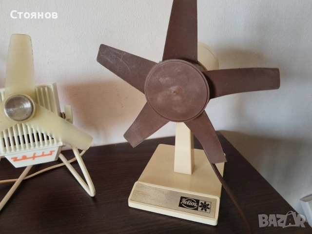 Настолни вентилатори от соца. ZEFIR Z-51B,ZEFIR-3,HELIIOS, снимка 5 - Вентилатори - 46796966