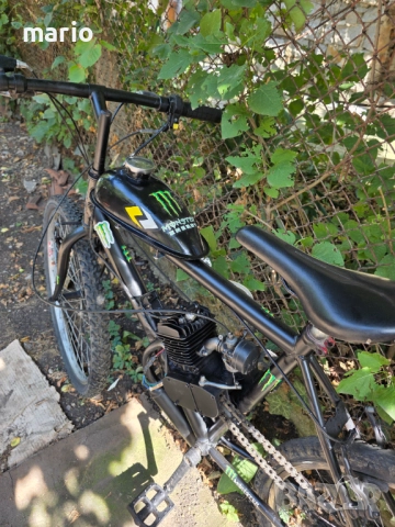 Продавам веломотор с чисто нов двигател 80 сс най добро качество, снимка 1