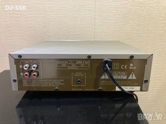 DENON DRR-F101 CASSETTE DECK, снимка 6 - Декове - 44213346