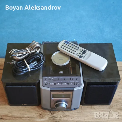 JVC UX-1000 Micro Component System | CD • FM/AM Радио • Дистанционно, снимка 2 - Аудиосистеми - 56011246