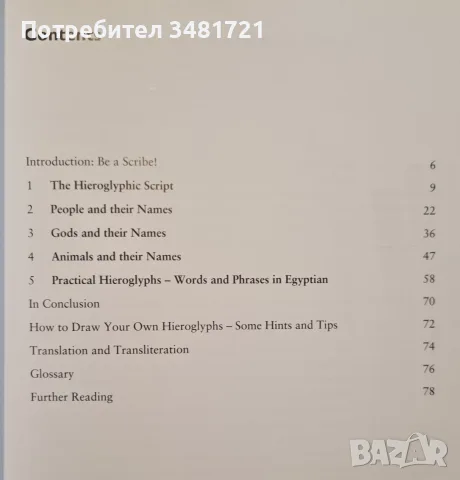 Write Your Own Egyptian Hieroglyphs, снимка 2 - Енциклопедии, справочници - 55817111
