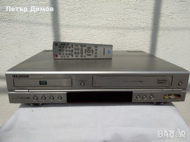 DVD - VHS-SAMSUNG -SV-DVD3E-COMBO, снимка 1 - Плейъри, домашно кино, прожектори - 39136499