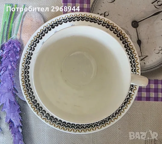 Винтидж порцеланови чашки за кафе 2бр, снимка 2 - Сервизи - 56150411