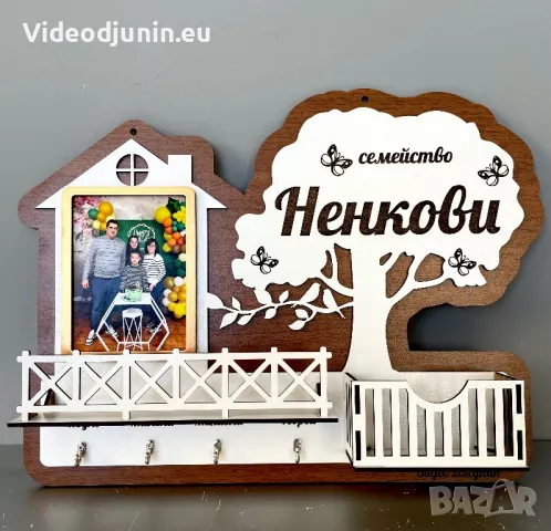 Поставка за ключове, снимка 17 - Сувенири от дърво - 47816451