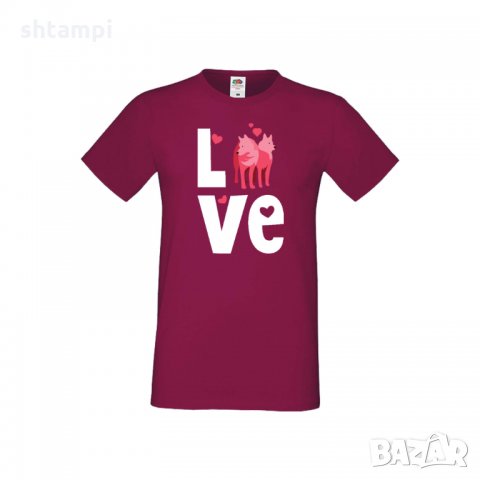 Мъжка тениска Свети Валентин Love Dogs, снимка 5 - Тениски - 35713493