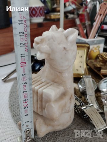 Мраморна фигура на мечка , снимка 5 - Декорация за дома - 40737731