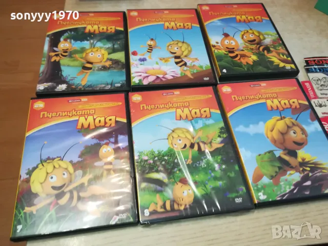 ПЧЕЛИЧКАТА МАЯ-НОВИТЕ ЕПИЗОДИ 25ЛВ ЗА ДВД 2702251057LNWC, снимка 3 - DVD филми - 49297345